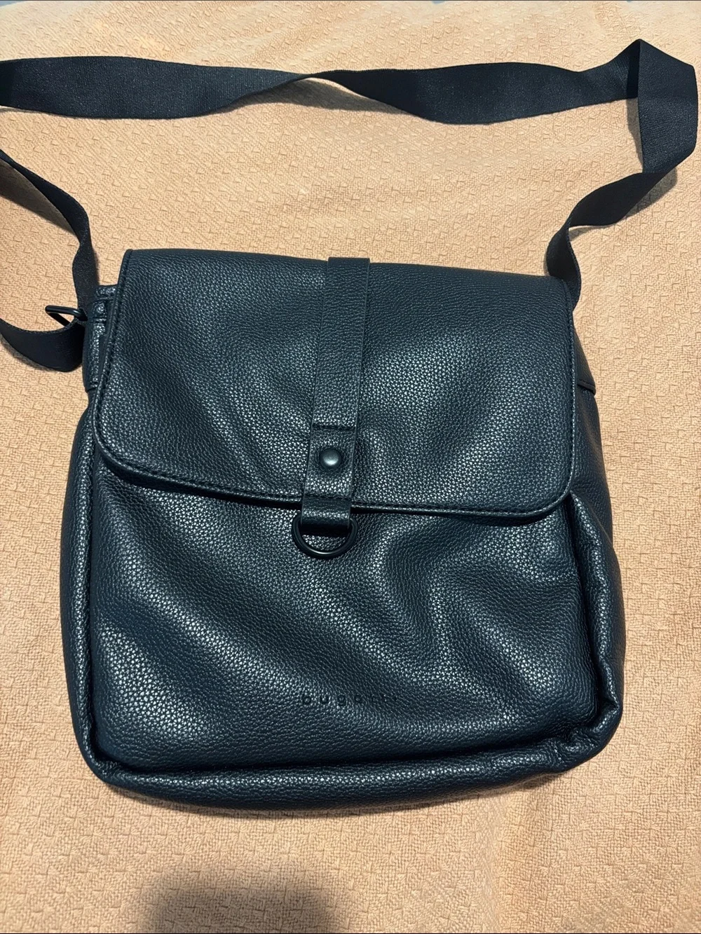 Men’s Bugatti black crossbody bag
